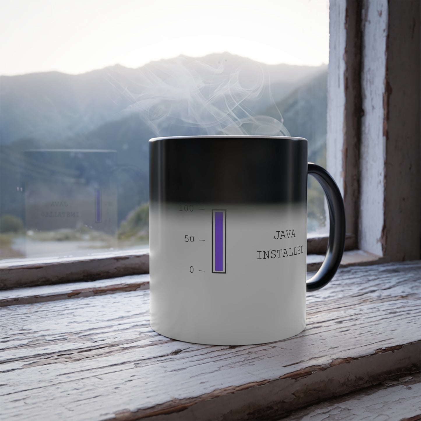 Java installed (light) - Color Morphing Mug, 11oz